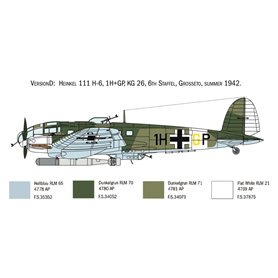 Italeri 1:72 BATTLE OF BRITAIN - Heinkel He-111H