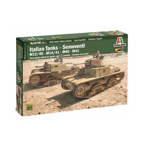 Italeri 15768 1/56 Semoventi M13/40 - M14/41-M40-M41
