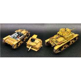 Italeri 15768 1/56 Semoventi M13/40 - M14/41-M40-M41