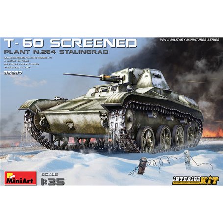 Mini Art 35237 T-60 Screened (Plant No. 264 Stalingrad) Interior Kit