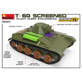 Mini Art 1:35 T-60 SCREENED - PLANT N.264 STALINGRAD - INTERIOR KIT