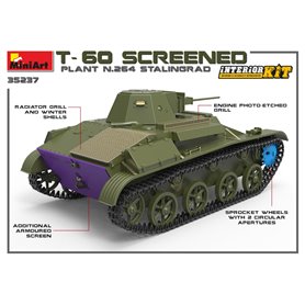 Mini Art 1:35 T-60 SCREENED - PLANT N.264 STALINGRAD - INTERIOR KIT