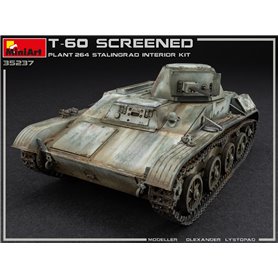 Mini Art 1:35 T-60 SCREENED - PLANT N.264 STALINGRAD - INTERIOR KIT