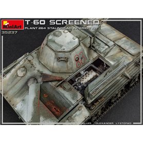 Mini Art 1:35 T-60 SCREENED - PLANT N.264 STALINGRAD - INTERIOR KIT