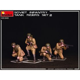 Mini Art 35310 Soviet Tank Riders (Set 2)