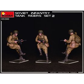 Mini Art 35310 Soviet Tank Riders (Set 2)