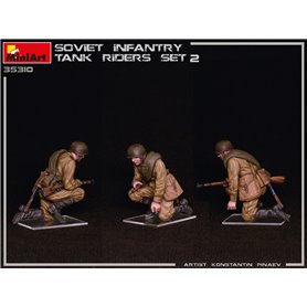 Mini Art 35310 Soviet Tank Riders (Set 2)
