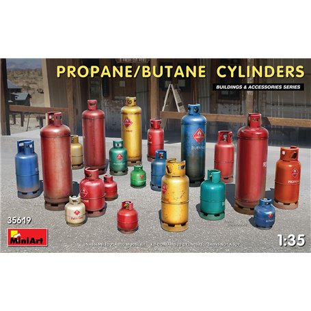 Mini Art 35619 Propane/Butane Cylinders