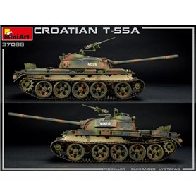 Mini Art 1:35 T-55A - CROATIAN PRODUCTION