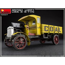 Mini Art 1:35 BRITISH LORRY 3T LGOC B-TYPE