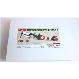 Tamiya 1:48 SWISS Messerschmitt Bf-109 E-3 - LIMITED EDITION