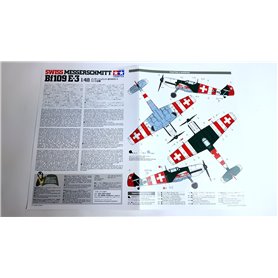 Tamiya 1:48 SWISS Messerschmitt Bf-109 E-3 - LIMITED EDITION