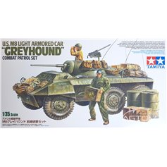 Tamiya 1:35 M8 Greyhound - US LIGHT ARMORED CAR - COMBAT PATROL SET