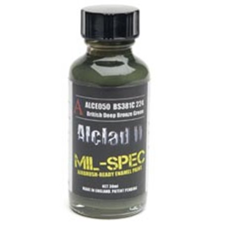 Alclad II E050 Farba olejna BRITISH DEEP BRONZE GREEN - 30ml