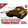 Modelcollect UA35015 German Middle Tank E-50 mit 10.5cm L/52 “Panther III Ausf.F”