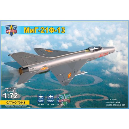 Model Svit 72042 Mig-21 F-13