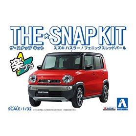 Aoshima 05414 1/32 Suzuki Hustler - Red SNAPKIT