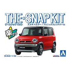 Aoshima 1:32 Suzuki Hustler - RED - THE SNAPKIT 