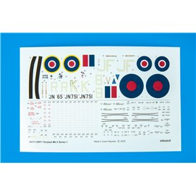 Eduard 1:48 Hawker Tempest Mk.V Series 1 - WEEKEND edition 