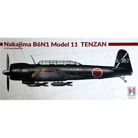 Hobby 2000 1:72 Nakajima B6N1 Model 11 Tenzan 