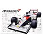 Fujimi 092133 1/20 GP-25  McLaren Honda MP4/6 Japanese GP/San Marino GP/Brazilian GP