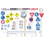 Fujimi 116440 Road sign set for city area Garage & Tools series