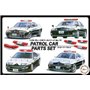 Fujimi 116464 1/24 Patrol Car Parts Set