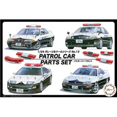 Fujimi 1:24 Dodatki do samochodów PATROL CAR PARTS SET