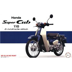 Fujimi 1:12 Honda Super Cub 110 - URBANE DENIM BLUE METALLIC 