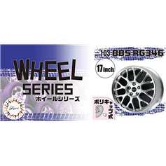 Fujimi 1:24 Felgi BBS RG346 - WHEEL SERIES - 17 cali