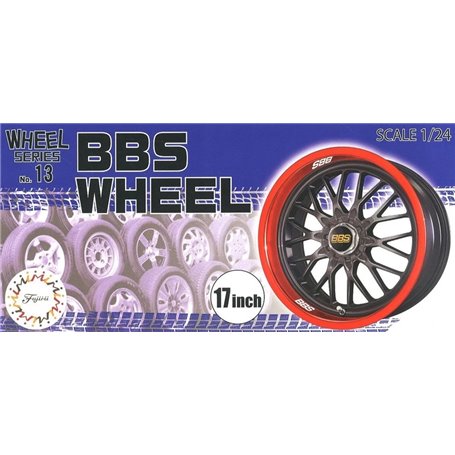 Fujimi 193540 1/24 Wheel-13 BBS Wheel 17inch