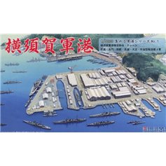 Fujimi 1:3000 Sceneria portowa YOKOSUKA NAVAL PORT