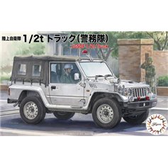 Fujimi 1:72 JGSDF 1/2T LIGHT TRUCK - MILITARY POLICE UNIT - 2 modele