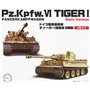 Fujimi 723112 Mi-5 1/72 German Pz.Kpfw.VI Tiger I Early (Set of 2)