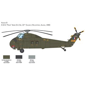 Italeri 1:48 H-34 A Pirate / UH-34D U.S. Marines