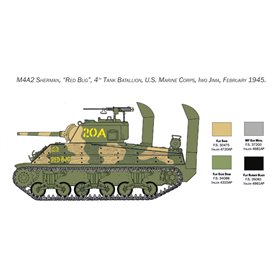 Italeri 1:35 M-4 Sherman U.S. Marines Corps