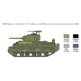 Italeri 1:35 M-4 Sherman U.S. Marines Corps