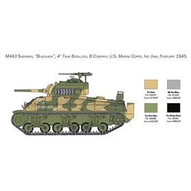 Italeri 1:35 M-4 Sherman U.S. Marines Corps
