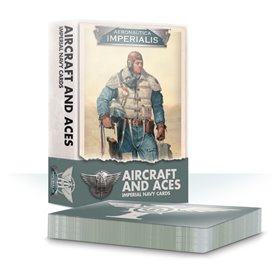 Aeronautica Imperialis Karty do gry AIRCRAFT AND ACES - IMPERIAL NAVY CARDS