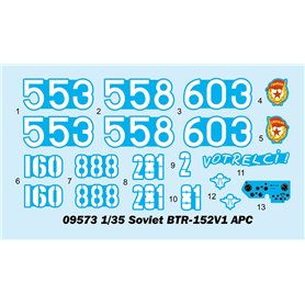 Trumpeter 09573 Soviet BTR-152V1 APC