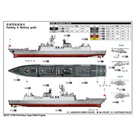 Trumpeter 06727 PLA Navy type 054A Frigate