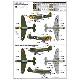 Trumpeter 02269 P-40E War Hawk