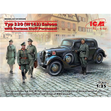 ICM 35539 Typ 320 (W142) Saloon with German Staff Personnel