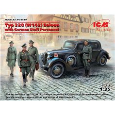 ICM 1:35 Typ 320 (W142) Saloon + GERMAN STAFF PERSONNEL