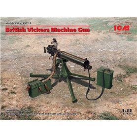 ICM 35712 British Vickers Machine Gun