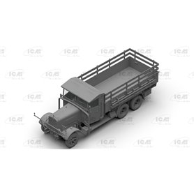 ICM DS 3508 Wehrmacht 3-axle Trucks Henschel 33D1, Krupp L3H163, LG3000