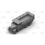 ICM DS 3508 Wehrmacht 3-axle Trucks Henschel 33D1, Krupp L3H163, LG3000