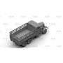 ICM DS 3508 Wehrmacht 3-axle Trucks Henschel 33D1, Krupp L3H163, LG3000