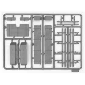 ICM DS 3508 Wehrmacht 3-axle Trucks Henschel 33D1, Krupp L3H163, LG3000
