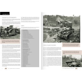 AK Intertive 1944 - GERMAN ARMOUR IN NORMANDY EN